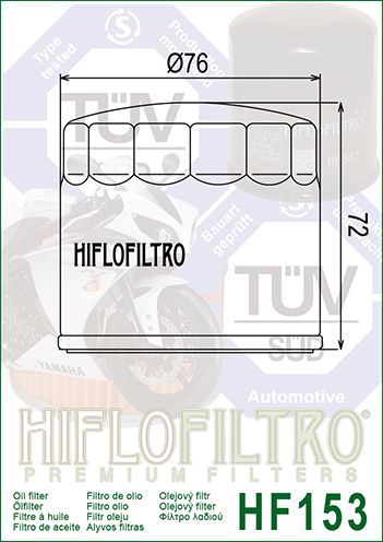 EĻĻAS FILTRS HF153