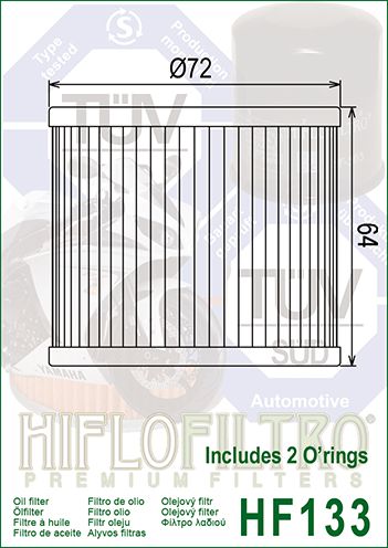 EĻĻAS FILTRS MEIWA HF133