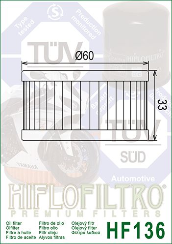 EĻĻAS FILTRS MEIWA HF136