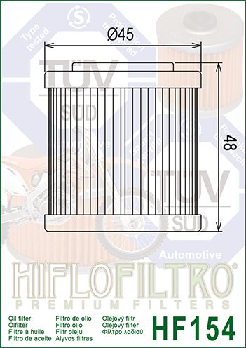 EĻĻAS FILTRS HF154