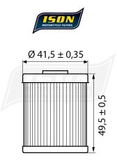 EĻĻAS FILTRS ISON HF157