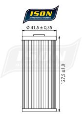 EĻĻAS FILTRS ISON HF158