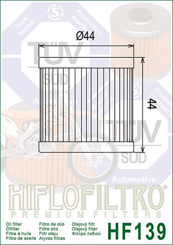 EĻĻAS FILTRS HF139