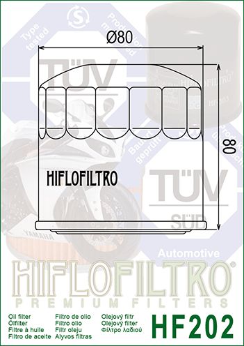 EĻĻAS FILTRS HF202