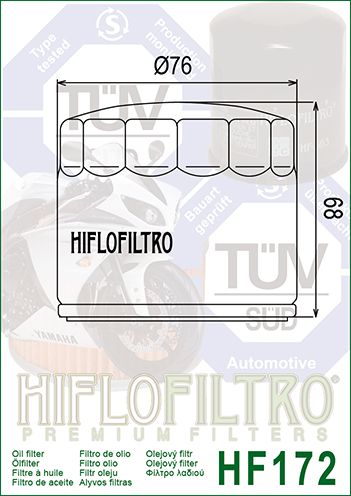EĻĻAS FILTRS HF172C