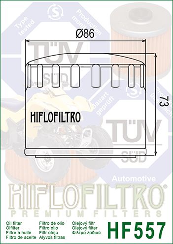 EĻĻAS FILTRS HF557