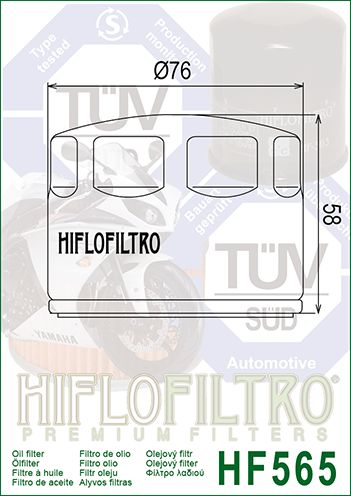 EĻĻAS FILTRS HF565