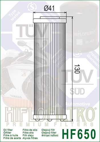 EĻĻAS FILTRS HF650