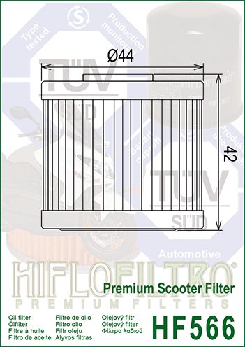 EĻĻAS FILTRS HF566