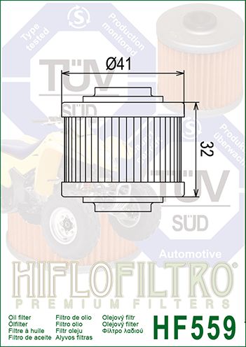 EĻĻAS FILTRS HF559