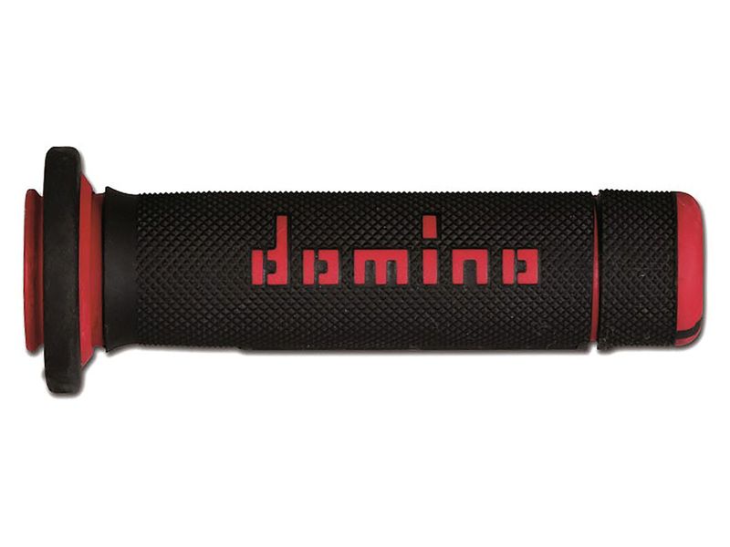 STŪRES ROKTURI DOMINO ATV BLACK/RED