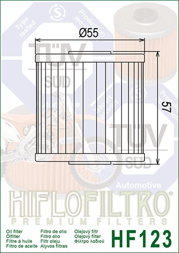EĻĻAS FILTRS HF123