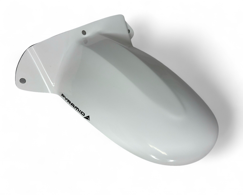 AIZMUGURES DUBĻU SARGS PYRAMID WHITE HUGGER YAMAHA YZF-R6 &#39;98-00