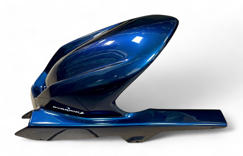 AIZMUGURĒJAIS DUBĻU SARGS PYRAMID HUGGER METAL BLUE KAWASAKI Z750 &#39;07-12