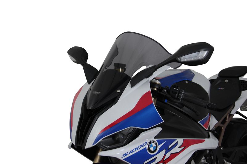 VĒJSTIKLS MRA RACING SMOKE GREY BMW S1000RR '19-22