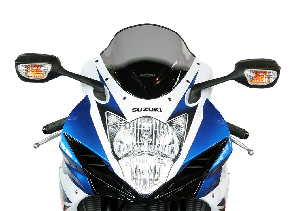VĒJSTIKLS MRA RACING SMOKE GREY SUZUKI GSX-R 600/750 &#39;11-&gt;