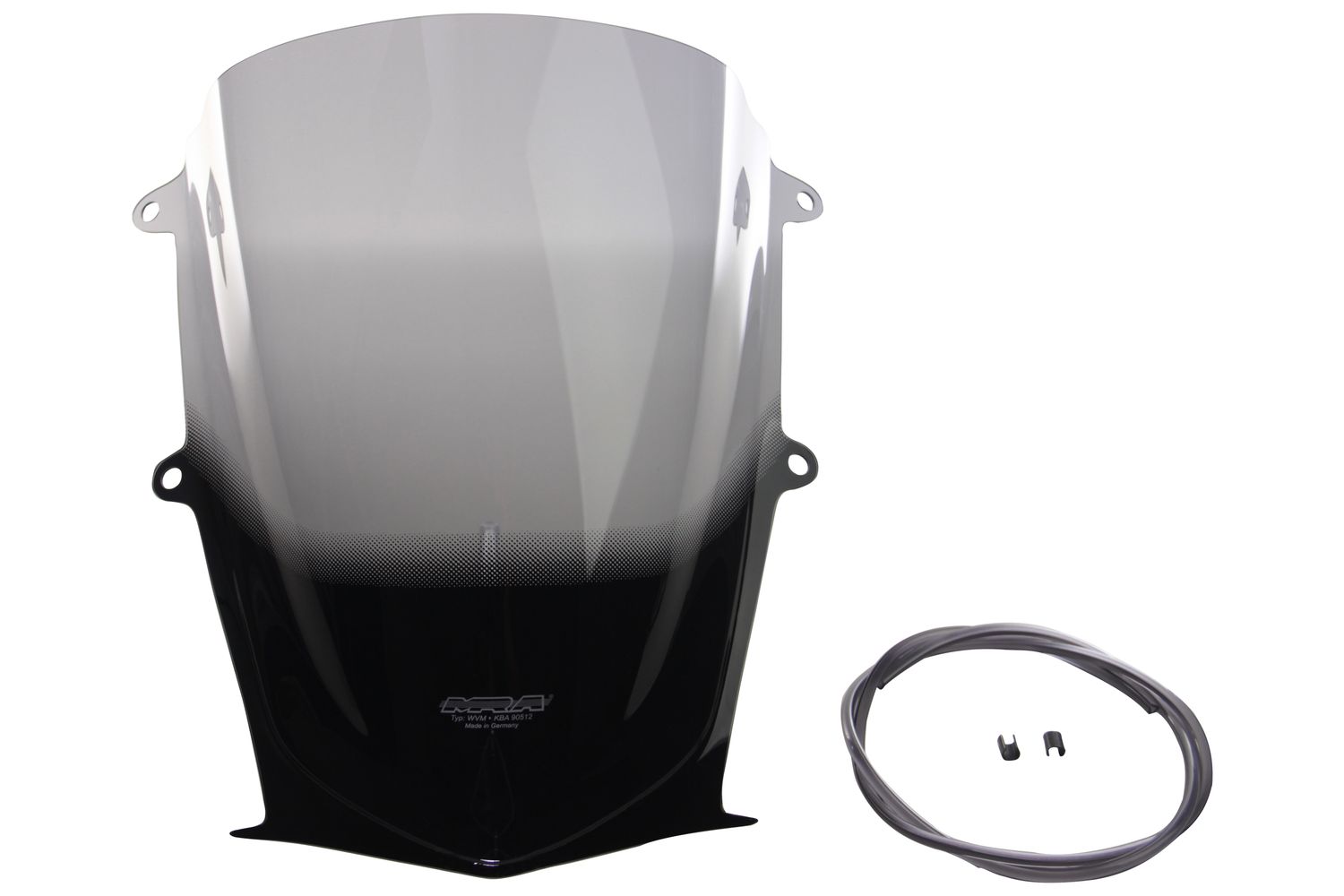 VĒJSTIKLS MRA RACING SMOKE GREY YAMAHA YZF R1 /M &#39;15-19