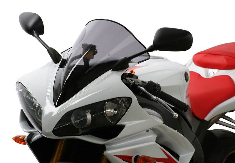 VĒJSTIKLS MRA RACING SMOKE GREY YAMAHA YZF R1 '07-08