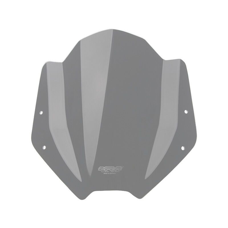 VĒJSTIKLS MRA STEALTH UNIVERSAL NAKED BIKE SMOKE GREY