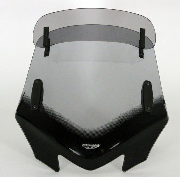 VĒJSTIKLS MRA V-FLOW VARIO TOURING TYPE &quot;Z&quot; SMOKE GREY