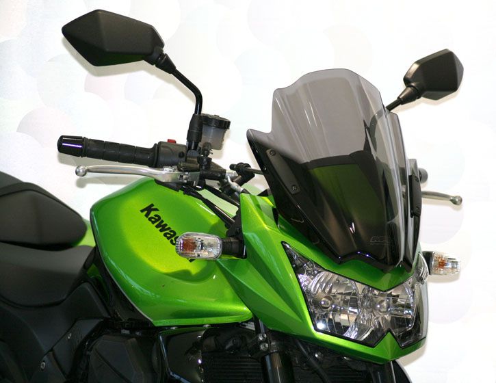 VĒJSTIKLS MRA RACING NAKED BIKE SMOKE GREY