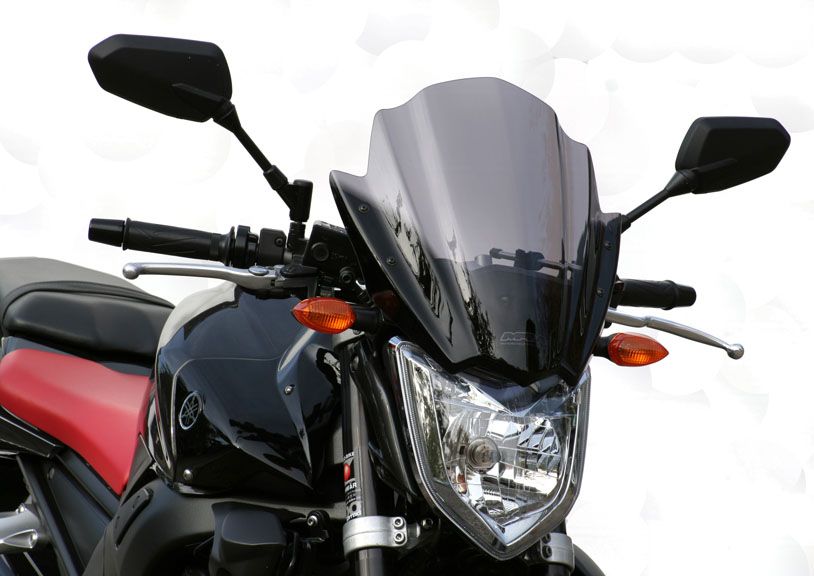 VĒJSTIKLS MRA RACING NAKED BIKE SMOKE GREY