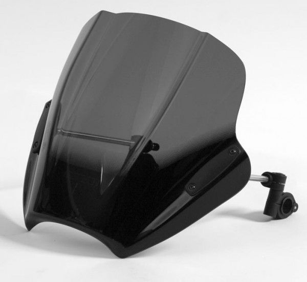 VĒJSTIKLS MRA SPEED SCREEN NAKED BIKE SMOKE GREY