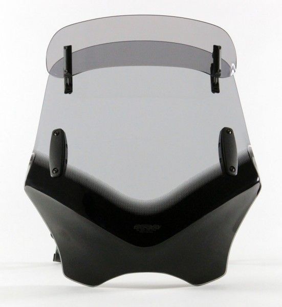 VĒJSTIKLS MRA V-FLOW VARIO TOURING TYPE &quot;C&quot; SMOKE GREY