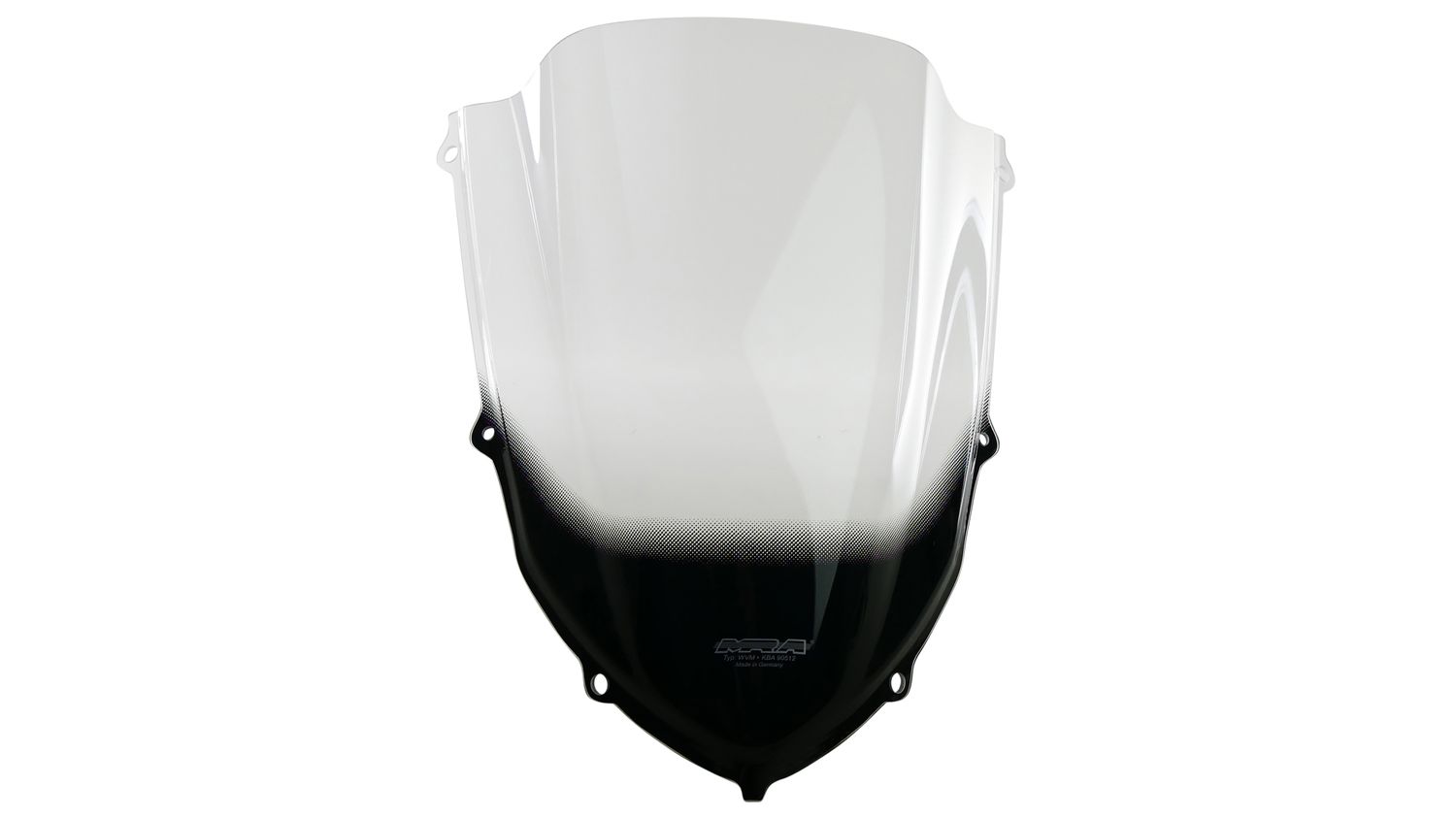 VĒJSTIKLS MRA RACING CLEAR KAWASAKI ZX10R &#39;04-05 / Z750S &#39;05