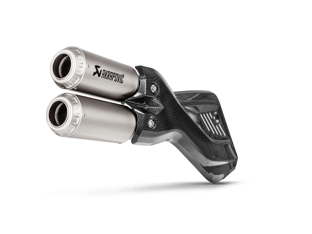 Akrapovič Slip-On Line (Titanium) Ducati Multistrada 950 / 950 S / V2 / V2 S 2017-2020