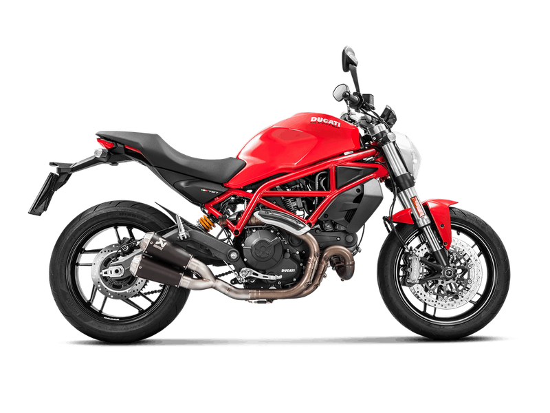 Akrapovič Slip-On Line (Titanium) Ducati Monster 797/797+/659 2017-2020