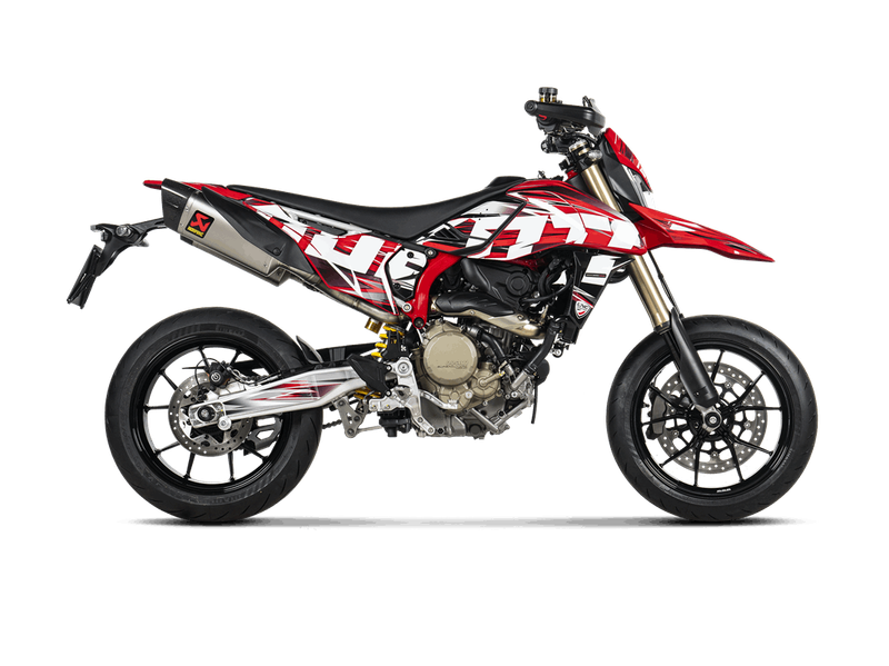 Akrapovič Slip-On Line (Titanium) Ducati Hypermotard 698 Mono / RVE 2024-2025