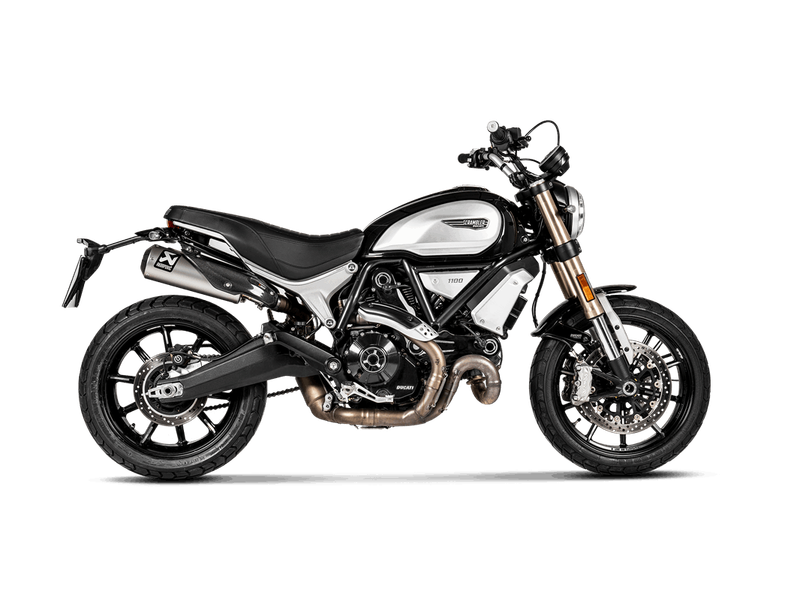 Akrapovič Slip-On Line (Titanium) Ducati Scrambler 1100 2018-2020