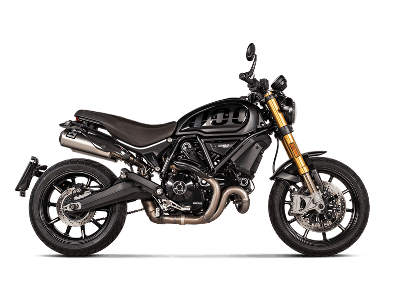 Akrapovič Slip-On Line (Titanium) Ducati Scrambler 1100 2021-2024