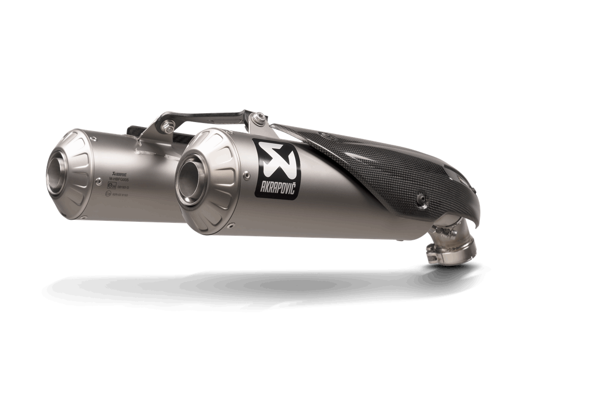 Akrapovič Slip-On Line (Titanium) Ducati Scrambler 1100 2021-2024