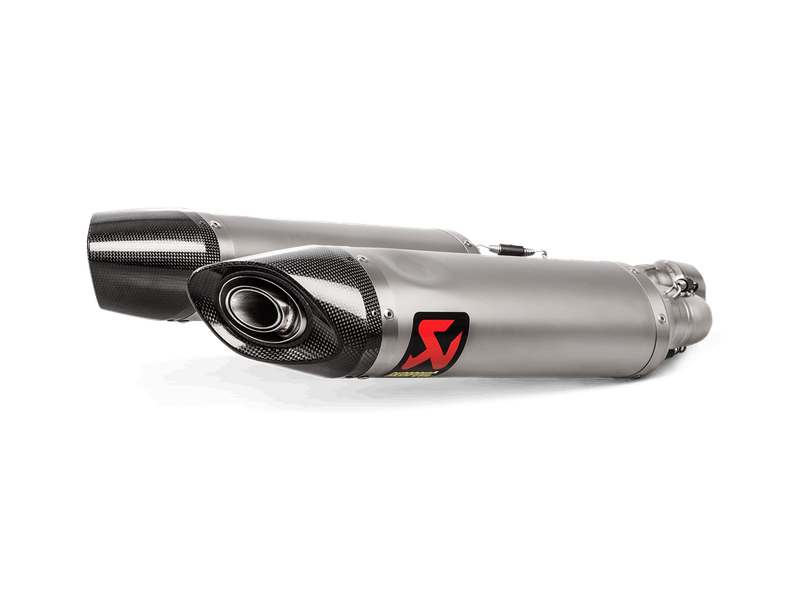 Akrapovič Slip-On Line (Titanium) Aprilia SHIVER 900 2017-2020