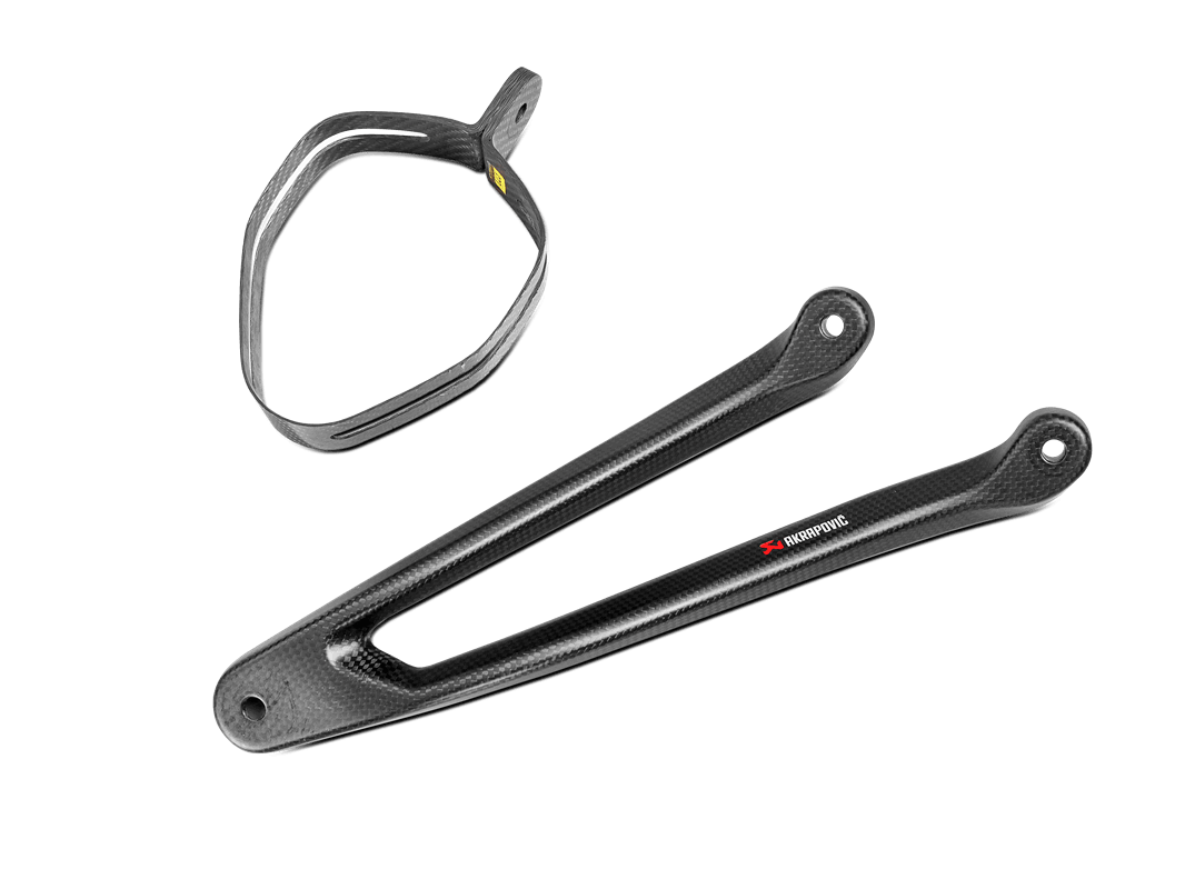 Akrapovič Muffler bracket with Muffler clamp (Carbon) Kawasaki Ninja ZX-10R 2016-2020