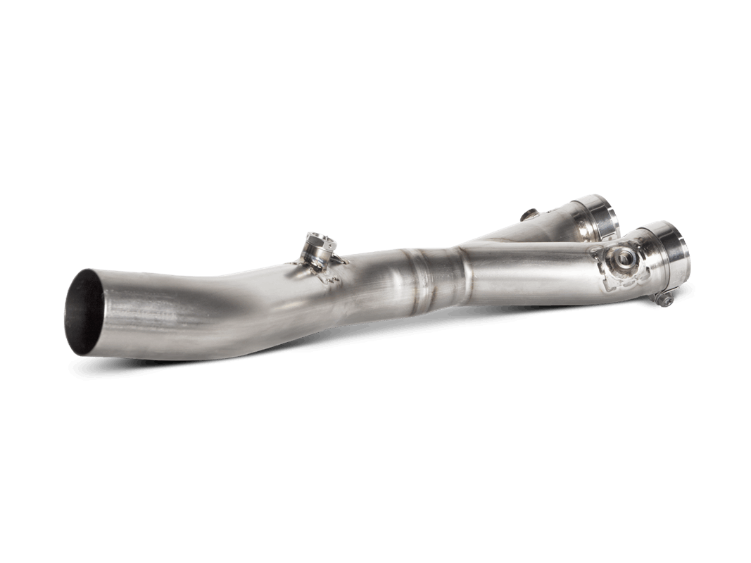Akrapovič Optional Link Pipe/Collector (Titanium) Yamaha MT-10/FZ-10 2016-2021