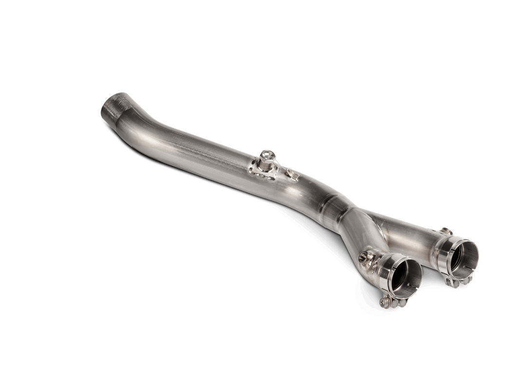 Akrapovič Optional Link Pipe/Collector (Titanium) Yamaha MT-10/FZ-10 2022-2024