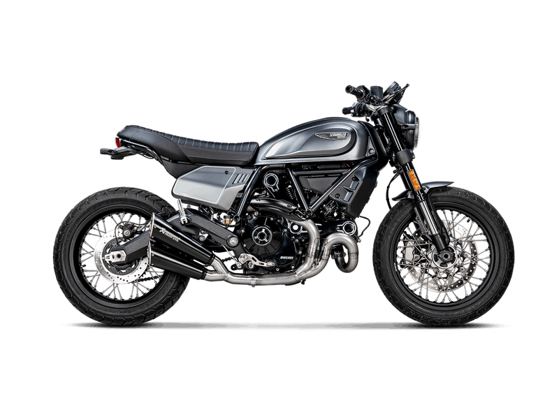 Akrapovič Optional Header (Titanium) Ducati Scrambler Urban Motard/Nightshift/Icon/Icon Dark/Desert Sled 2021-2022