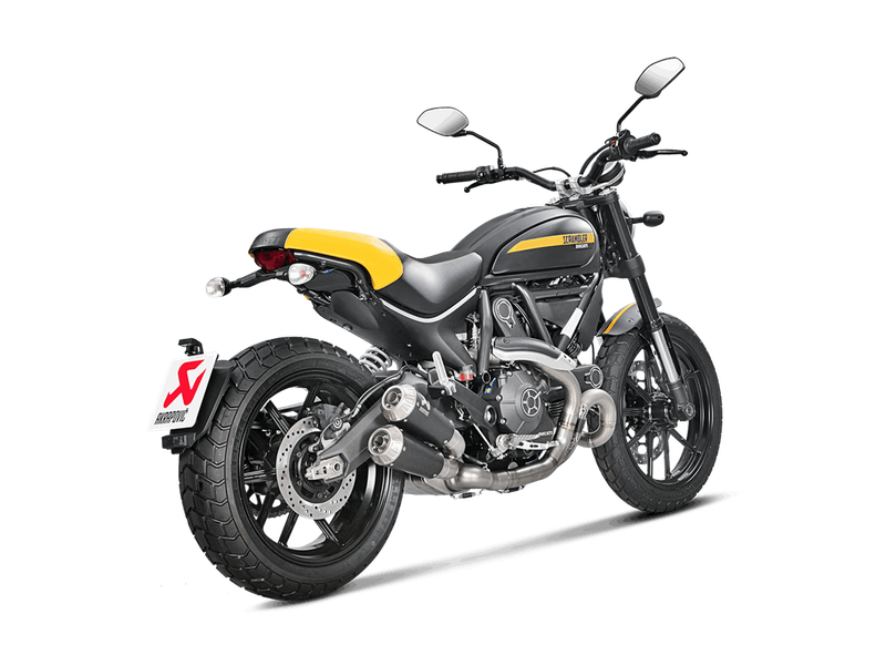 Akrapovič Optional Header (Titanium) Ducati Scrambler Icon/Urban Enduro/Classic/Full Throttle 2015-2020