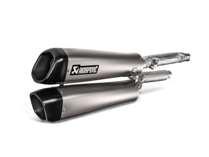 Akrapovič Slip-On Line (Titanium) Triumph Scrambler 1200 2019-2020