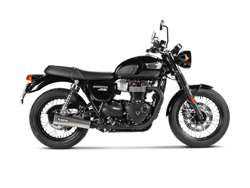 Akrapovič Slip-On Line (Titanium) Triumph Bonneville T100 2017-2020