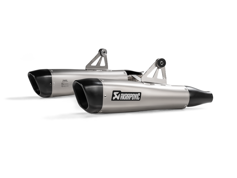 Akrapovič Slip-On Line (Titanium) Triumph Bonneville T120 2016-2020