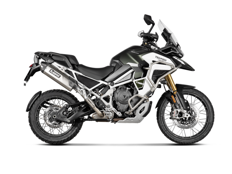 Akrapovič Slip-On Line (Titanium) Triumph Tiger 1200 GT / RALLY 2022-2024