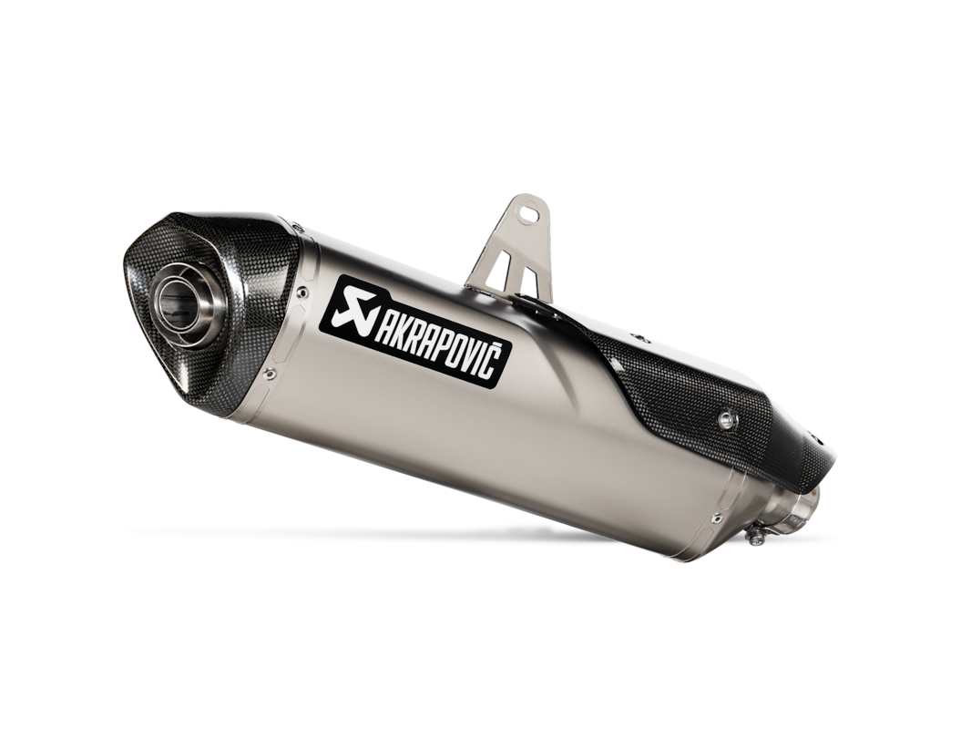 Akrapovič Slip-On Line (Titanium) Triumph Tiger 850 / 900 2020-2023