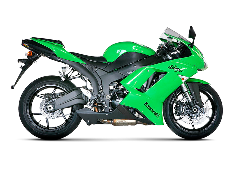 Akrapovič Slip-On Line (Titanium) Kawasaki Ninja ZX-6R 2007-2008