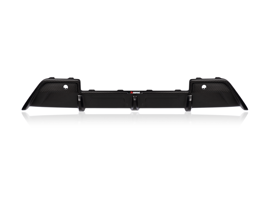 Akrapovic Rear Carbon Fibre Diffuser - High Gloss BMW X6 M / X6 M Competition (F96) 2020-2025