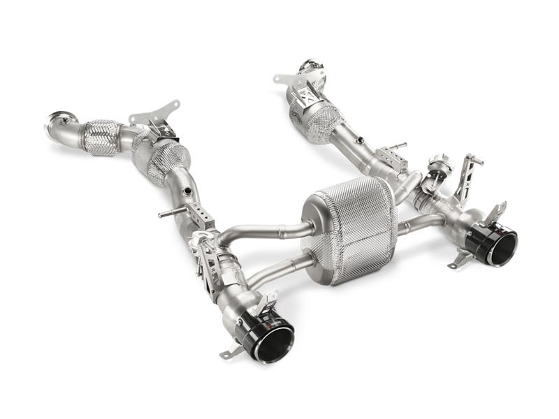 Akrapovic Link Pipe Set w/o Cat (SS) Ferrari 488 GTB/488 Spider 2016-2019