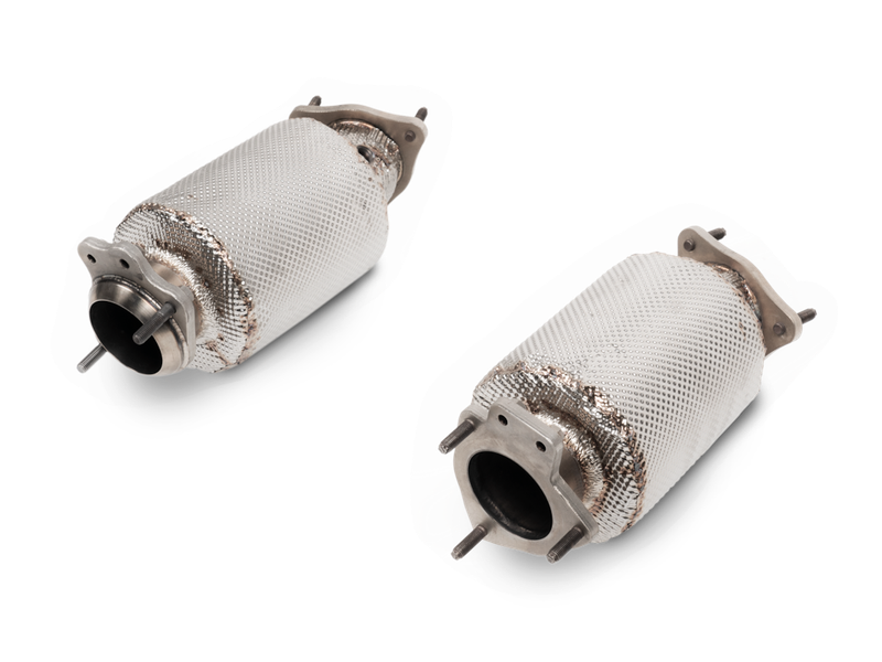 Akrapovic Link Pipe Set w/o Cat (SS) Chevrolet Corvette Stingray (C8) 2020-2025